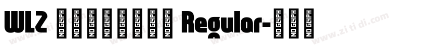 WLZ 原刻康熙體手機版 Regular字体转换